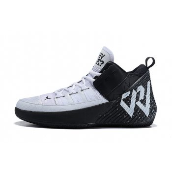 Jordan Why Not Zer0.1 Chaos Black White Shoes